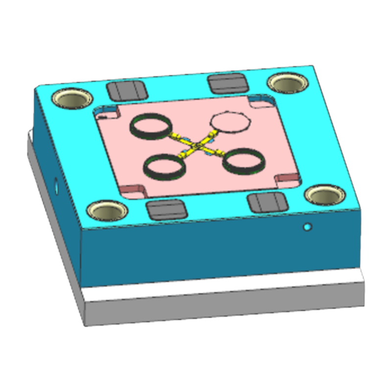 Bahagi ng Plastic Screw Nut Injection Mould Bahagi ng Plastic Screw Nut Injection Mould
