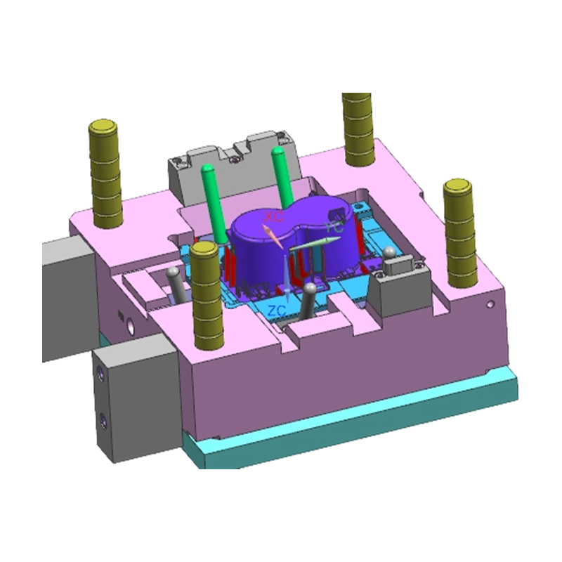Rolling Shutter Cup Holder Assembly Injection Mould Rolling Shutter Cup Holder Assembly Injection Mould