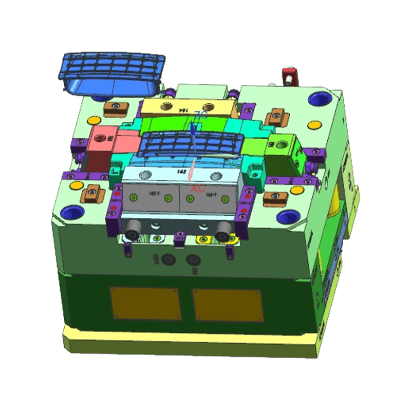Flip-Up Dash Storage Injection Mould Flip-Up Dash Storage Injection Mould