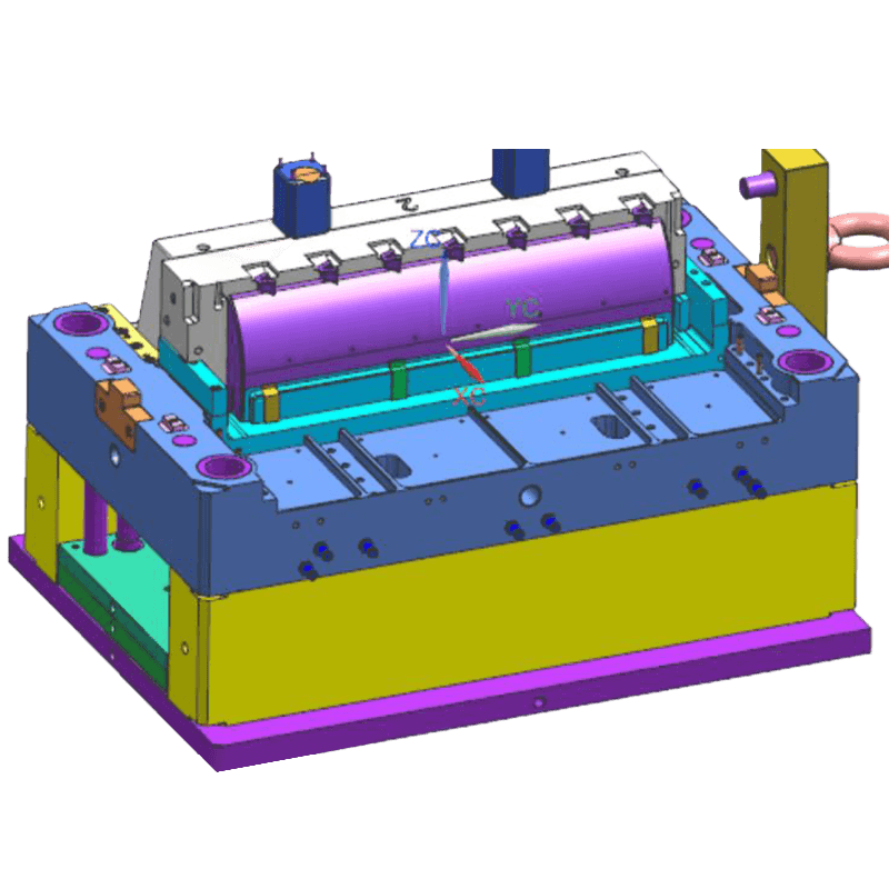 Transparent na Dekorasyon na Bahagi ng Injection Mould Transparent na Dekorasyon na Bahagi ng Injection Mould