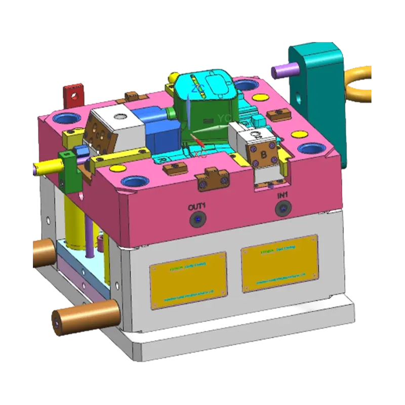 Automotive Air Conditioning Vent Plastic Parts Injection Mould Automotive Air Conditioning Vent Plastic Parts Injection Mould