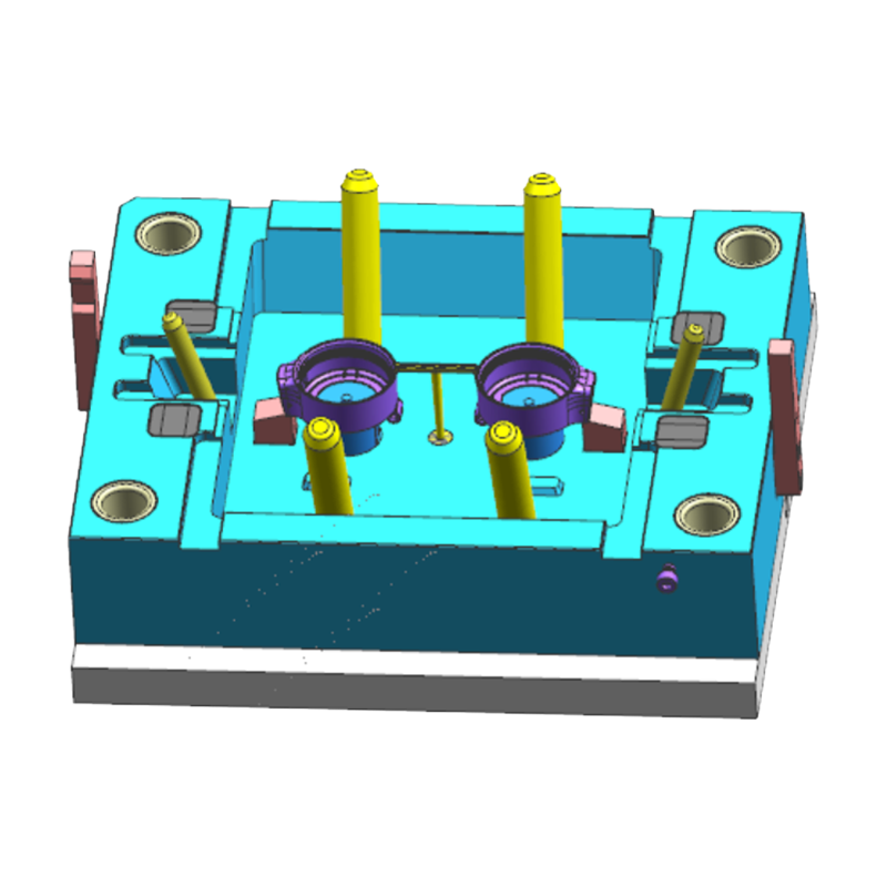 Flip-Top Thermos Cup Lid #2 Injection Mould Part
