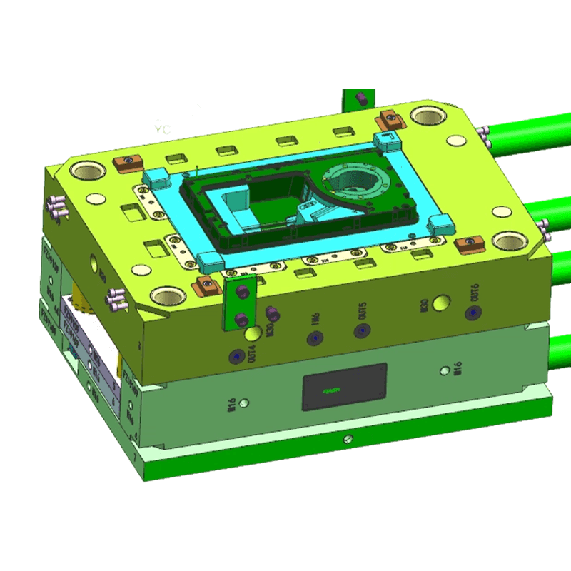 Nagcha-charge ng Pile Shell Nang Walang Screen Injection Mould Nagcha-charge ng Pile Shell Nang Walang Screen Injection Mould