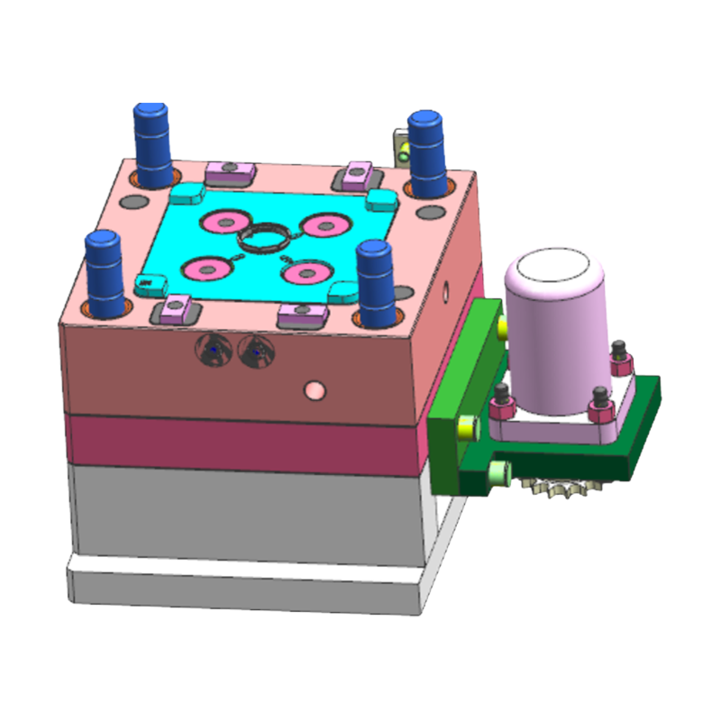 Bahagi ng Plastic Screw Nut Injection Mould Bahagi ng Plastic Screw Nut Injection Mould